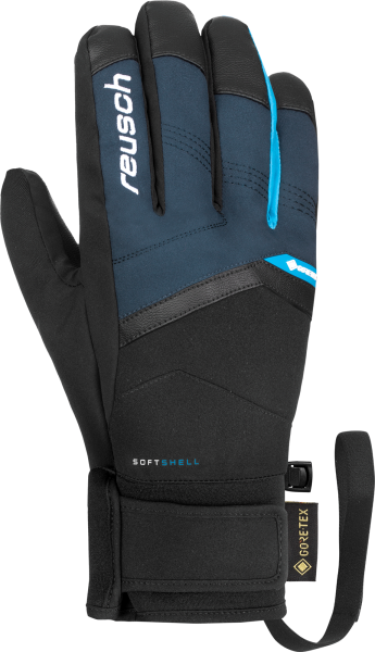 Reusch Blaster GORE-TEX 6301329 4471 black blue front